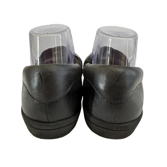 Vionic Black Magnolia Serenity Leather Strappy Slip On Loafer Flats Size 8.5 - Picture 5 of 13